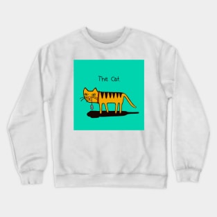 The Cat - orange cat Crewneck Sweatshirt